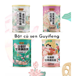 Lon 500gr bột củ sen dưỡng nhan guyifeng, ăn kiêng, dinh dưỡng