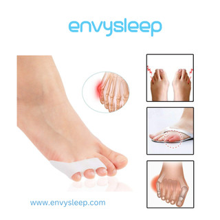 [NEW] Vớ silicon CHÍNH HÃNG ENVYSLEEP tách ngón, giảm đau - 3 ngón út