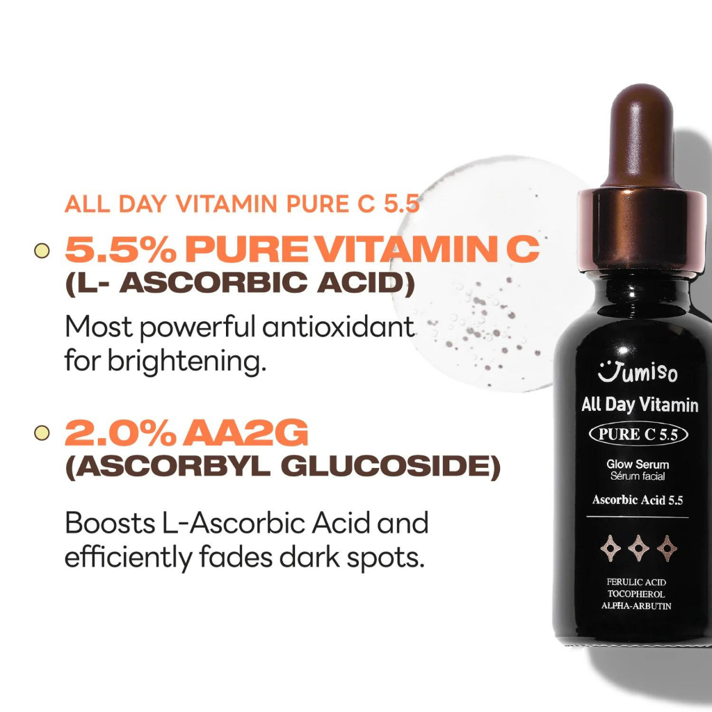 Tinh chất dưỡng sáng mờ thâm Serum Vitamin C Jumiso