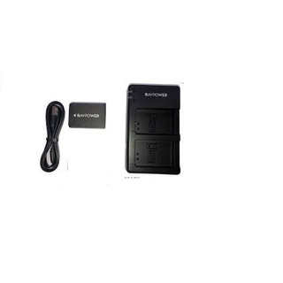 COMBO 1 PIN VÀ SẠC ĐÔI WASABI FOR CANON LP-E12