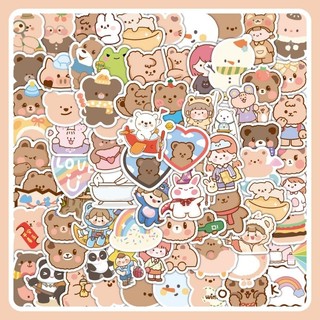 Set 20/50/100 hình dán sticker chống thấm nước m12