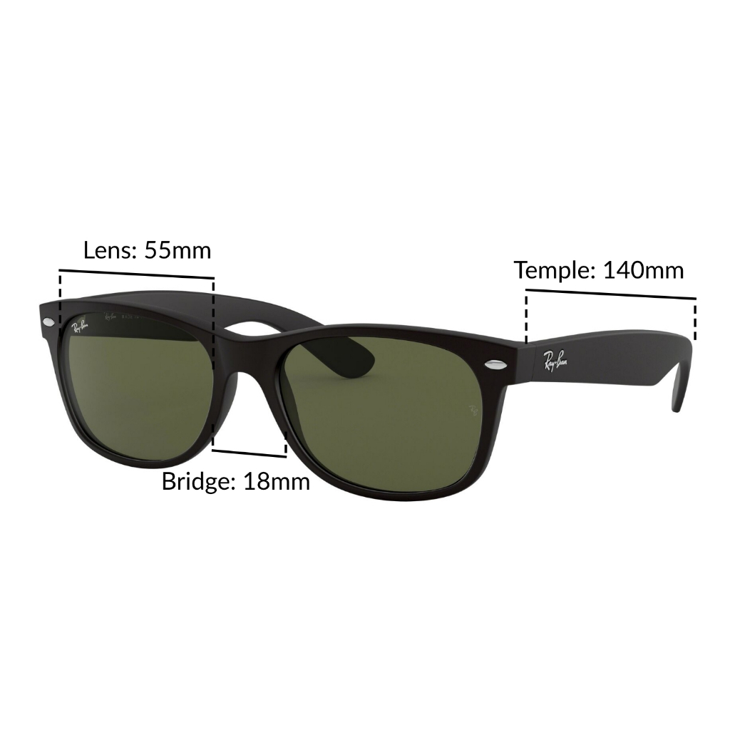 Mắt Kính Ray-Ban New Wayfarer - RB2132F 622 - Kính mát