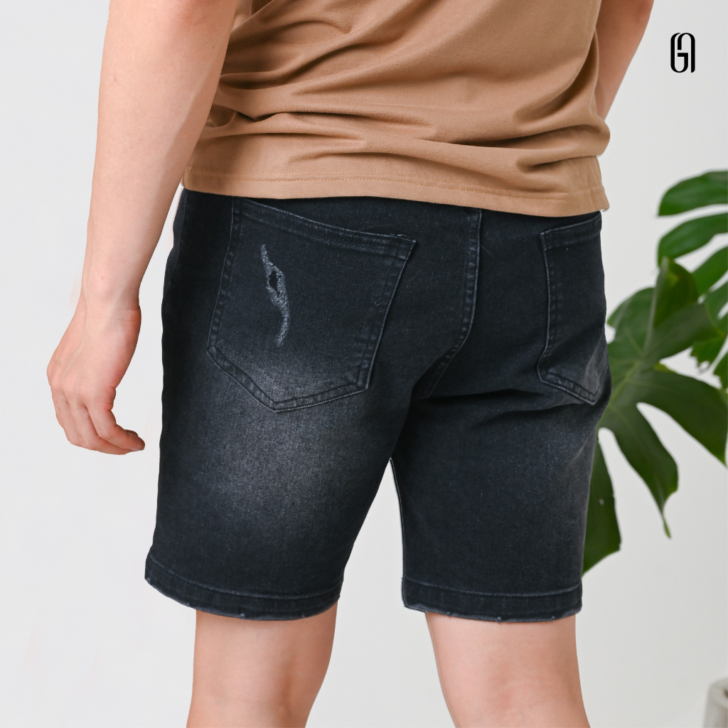 Quần short jeans D23 DENIM SHORTS form Smart fit - THE GMEN ELEGANT EST 2017