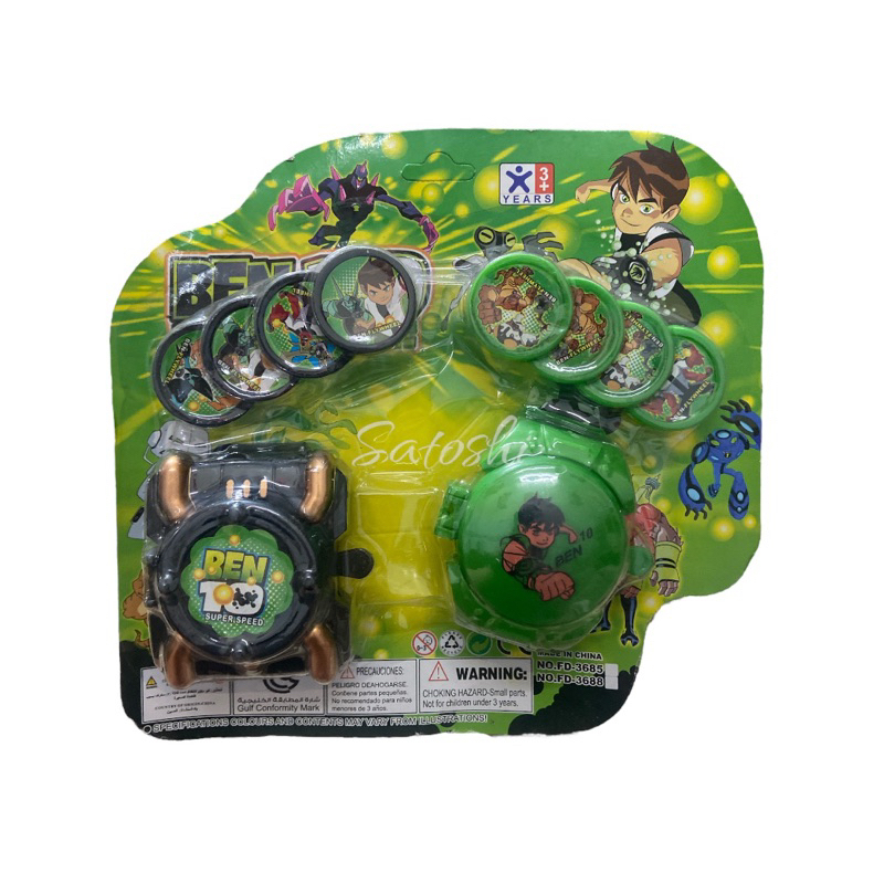 Đồ Chơi Đồng Hồ Bắn Thẻ Ben 10