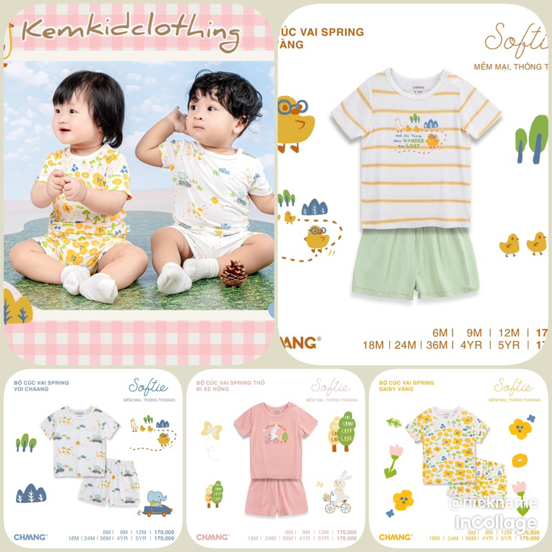 Chaang bộ cộc cúc vai Sping SS2023D01