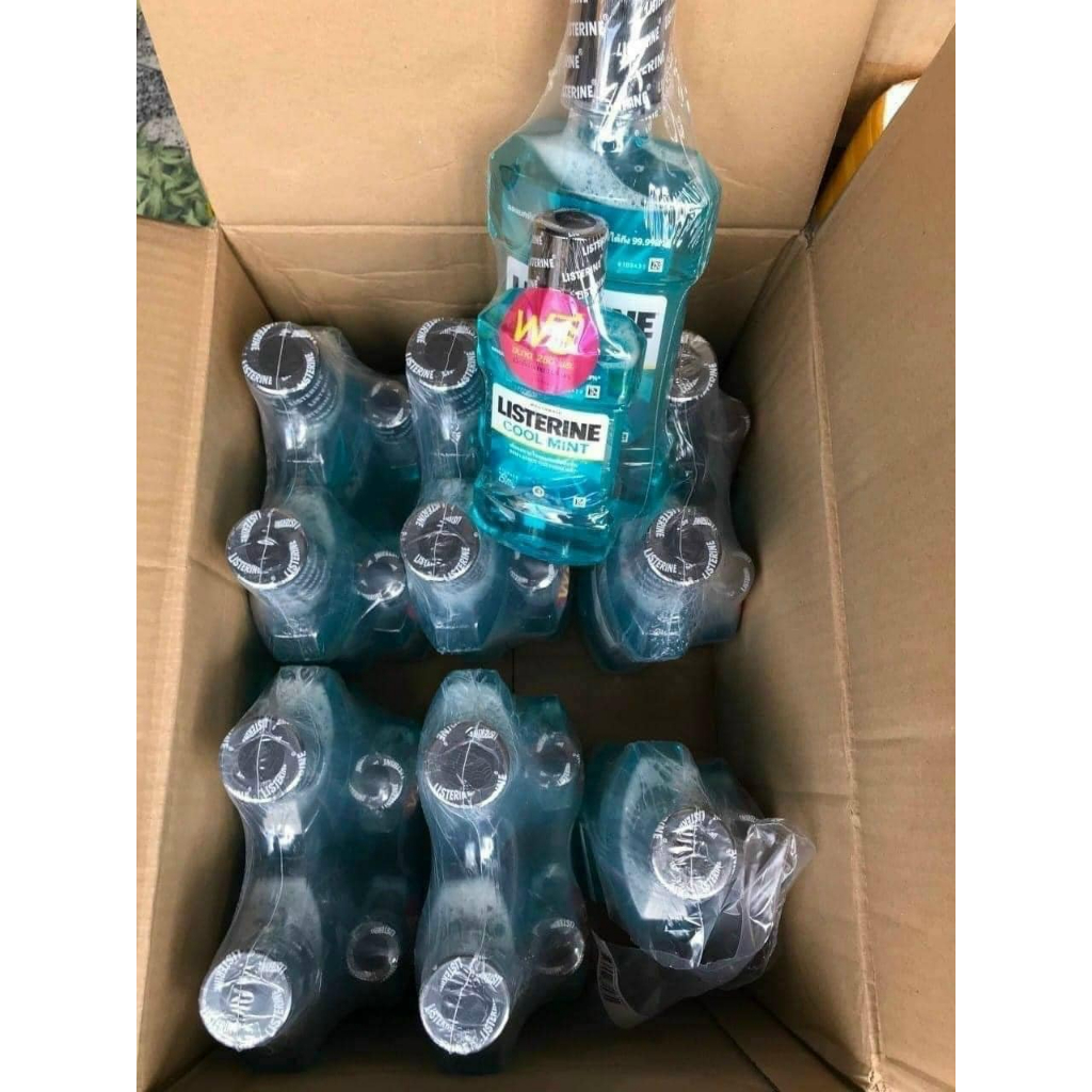 Lốc 2 Chai Nước Súc Miệng Listerine Thái