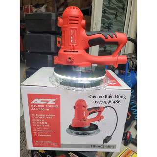 Máy chà nhám 🌺 FREESHIP 🌺 Máy chà nhám tường ACZ 1250W 180mm Chà nhám và hút bụi tường có đèn led