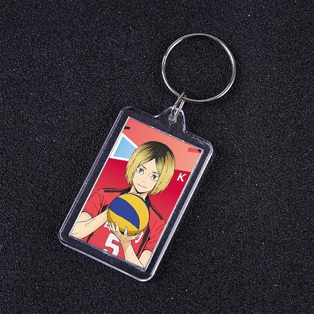 Móc khóa mica IN HÌNH HAIKYUU!! Vua Bóng Chuyền ver ĐỒNG PHỤC anime chibi xinh xắn dễ thương
