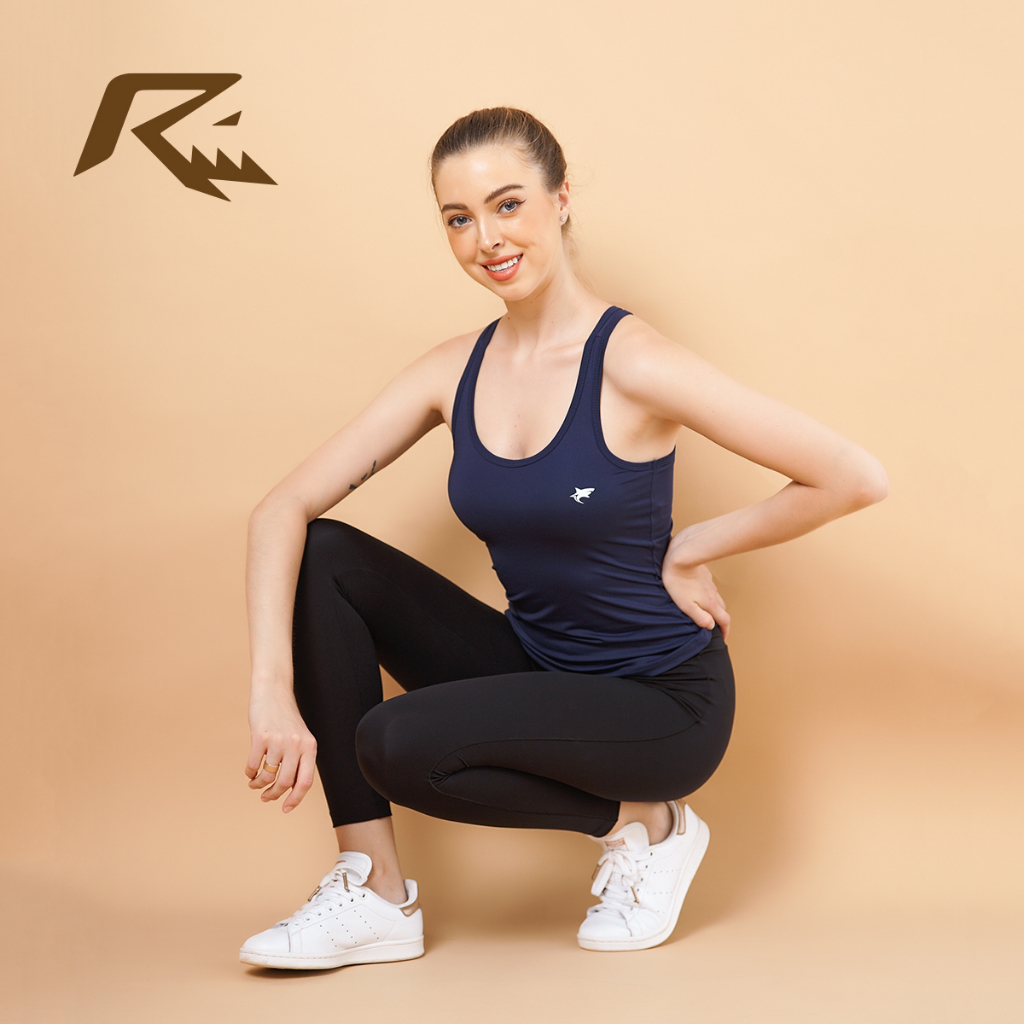 Áo tanktop nữ tập gym yoga Runnavy by Carasix WTT11 có đệm ngực đi kèm