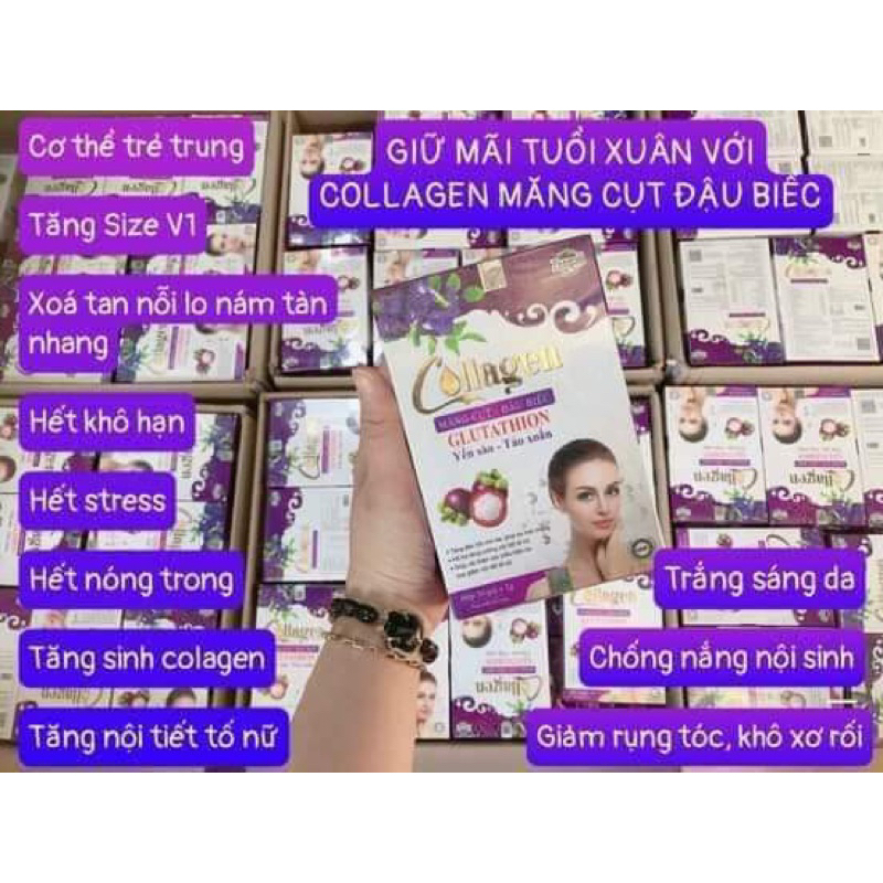 colagen đậu biếc (sale sốc hộp 30 gói)