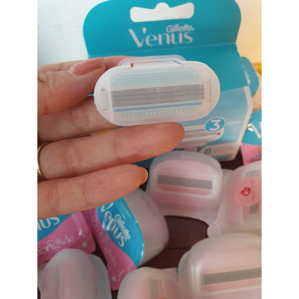 ĐẦU DAO CẠO THAY THẾ 3 LƯỠI VENUS GILLETTE COMFORTGLIDE WHITE TEA