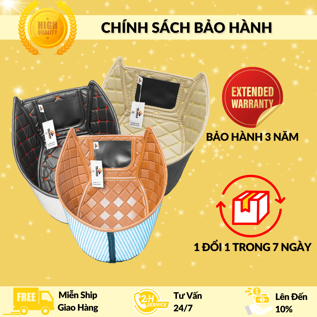 Lót Cốp Da Cách Nhiệt cho dòng Xe HONDA LEAD 110 2008-2012 chống sốc, chống thấm nước, tránh trầy xước