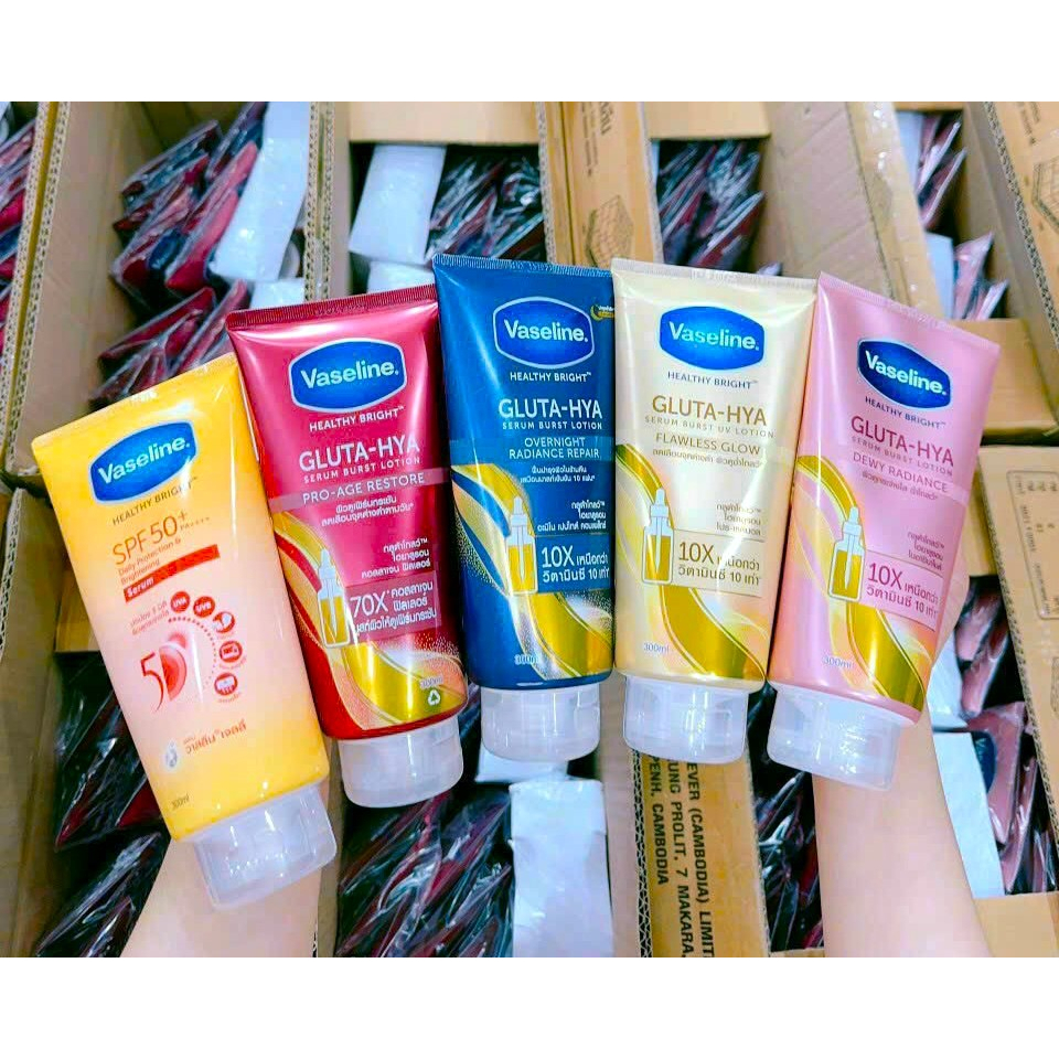 Dưỡng Thể Vaseline 10X-15X-50X-70X-4X Thái Lan