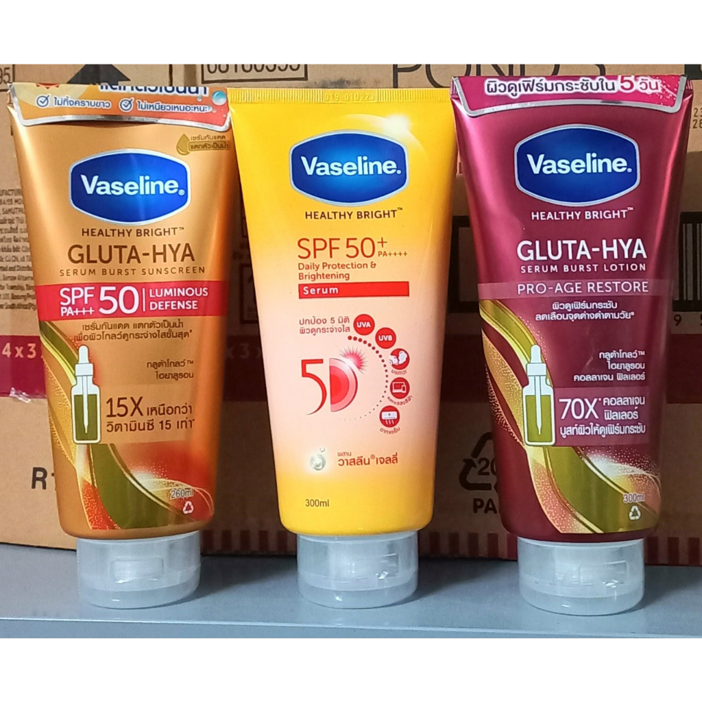 Dưỡng Thể Vaseline 10X-15X-50X-70X-4X Thái Lan