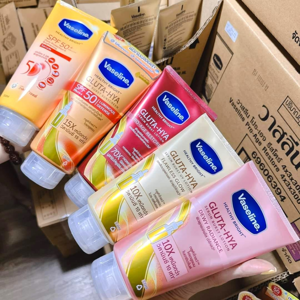 Dưỡng Thể Vaseline 10X-15X-50X-70X-4X Thái Lan