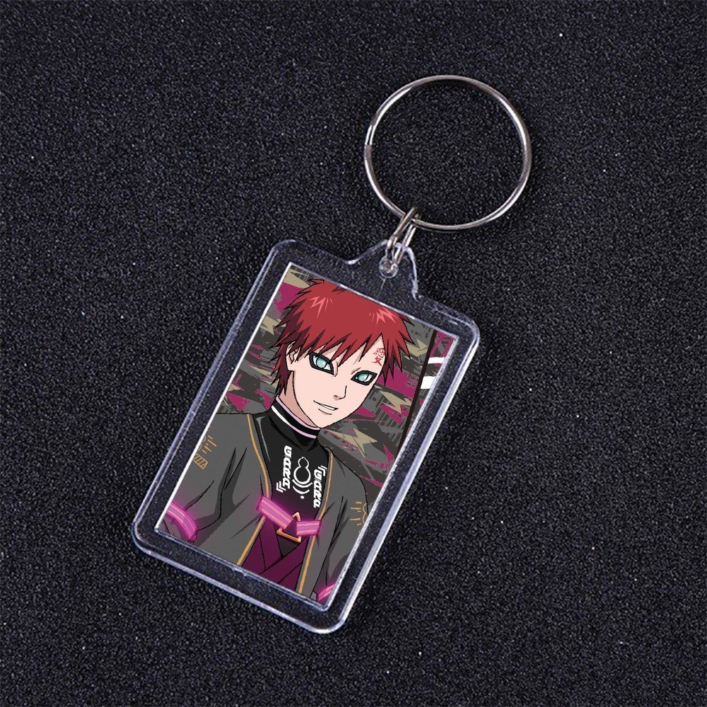 Móc khóa mica IN HÌNH NARUTO ver POP anime chibi xinh xắn dễ thương