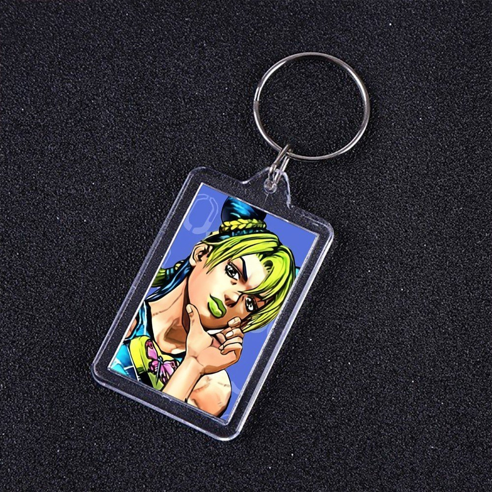 Móc khóa mica IN HÌNH JoJo's Bizarre Adventure Cuộc Phiêu Lưu Bí Ẩn anime chibi xinh xắn dễ thương