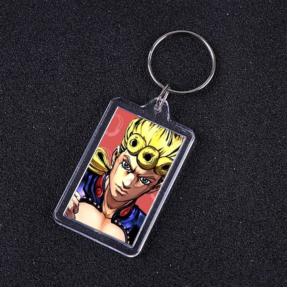 Móc khóa mica IN HÌNH JoJo's Bizarre Adventure Cuộc Phiêu Lưu Bí Ẩn anime chibi xinh xắn dễ thương