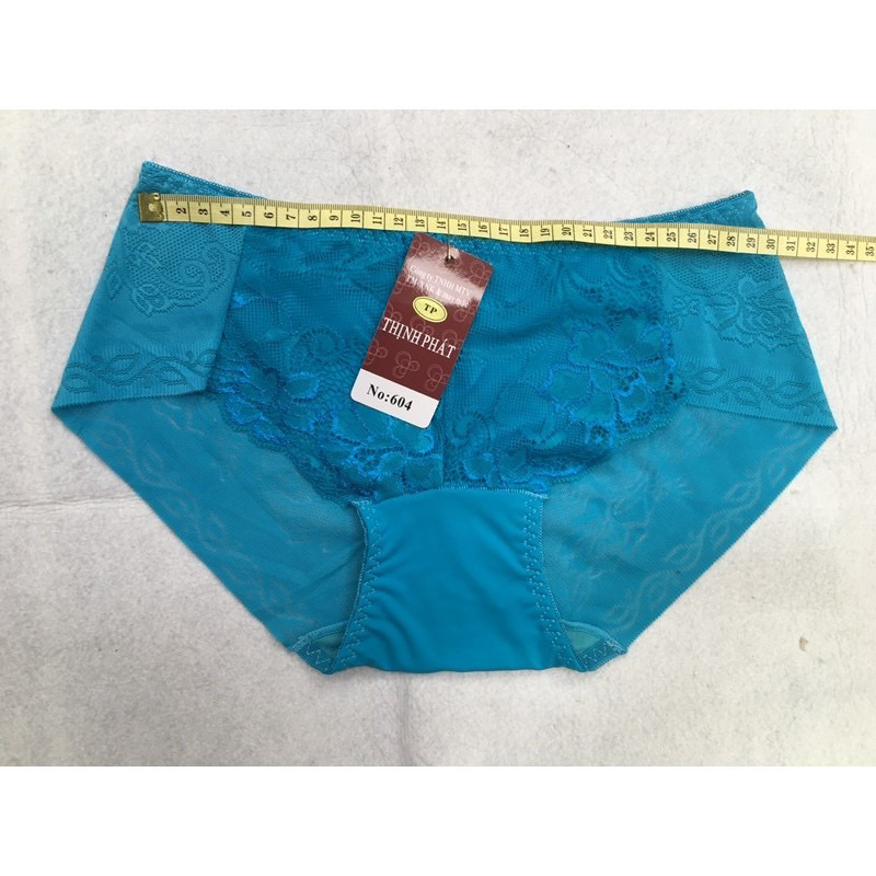 10 Quần lót nữ vải su ép phối ren (604) HT hiệu Thịnh Phát.