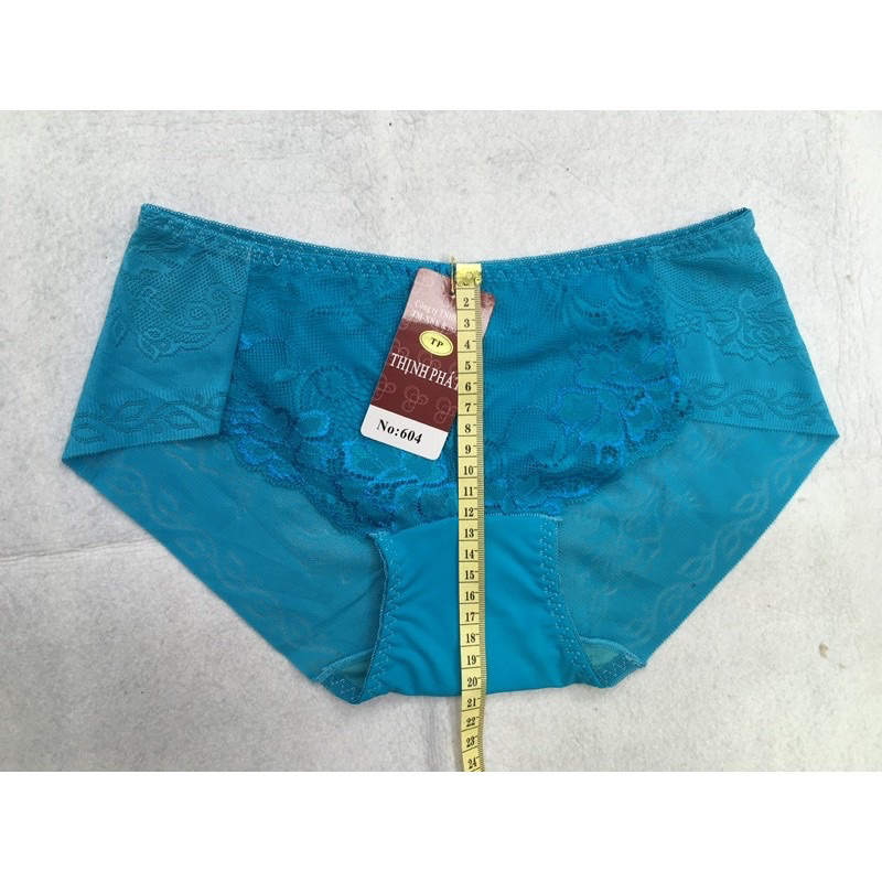 10 Quần lót nữ vải su ép phối ren (604) HT hiệu Thịnh Phát.