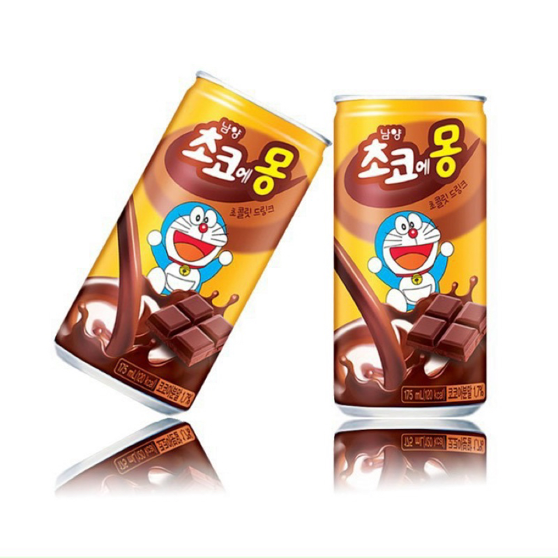 Một thùng 30 lon Sữa nước socola doremon hàn quốc lon 175ml