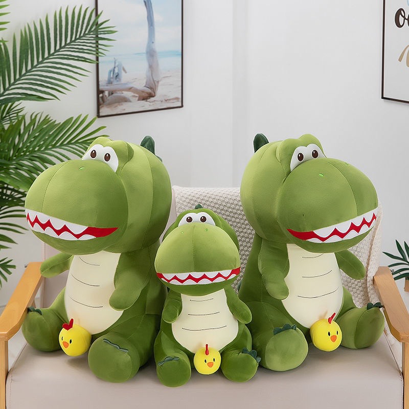(KHO SỈ] Thú Bông KHỦNG LONG GÀ 25cm Cute - Chất Miniso Mềm - Xịn Xò