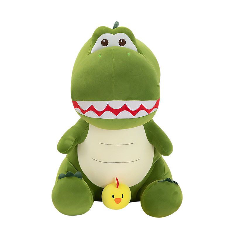 (KHO SỈ] Thú Bông KHỦNG LONG GÀ 25cm Cute - Chất Miniso Mềm - Xịn Xò