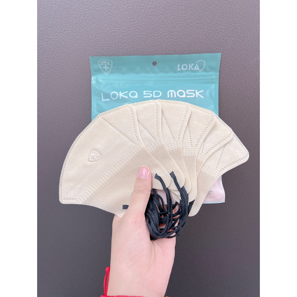 Thùng 200 cái Khẩu trang 5D Mask 3 lớp kháng khuẩn