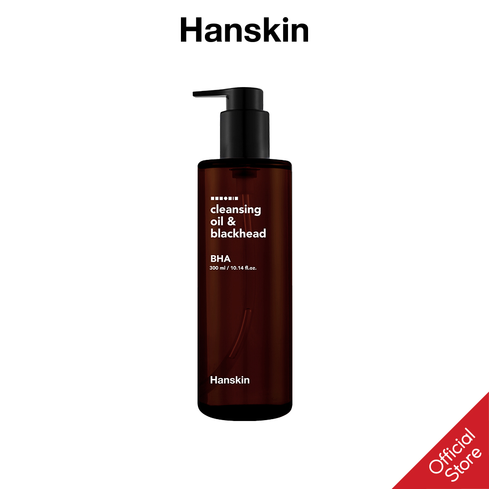 Dầu Tẩy Trang Hỗ Trợ Cải Thiện Mụn Đầu Đen Hanskin Pore Cleansing Oil BHA 300ml