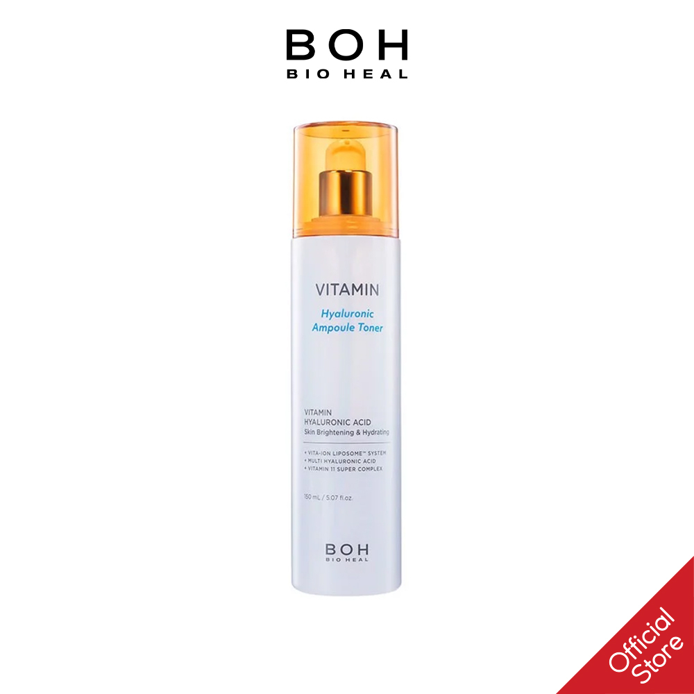 [Mã SGTTC30K giảm 30K] Nước Hoa Hồng BIOHEAL BOH Vitamin Hyaluronic Ampoule Toner