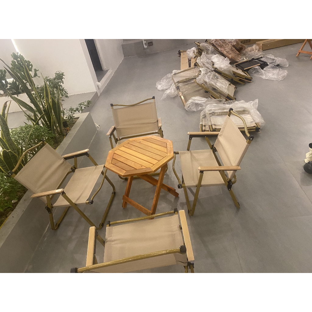 Ghế Du Lịch, Dã Ngoại, Cà Phê, Ban Công Chân Chữ U Gấp Gọn Được | BigBuy360 - bigbuy360.vn