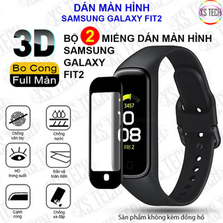 Combo 2 miếng dán màn hình Samsung Galaxy Fit2 SM-R220 3D bo cong full màn hình