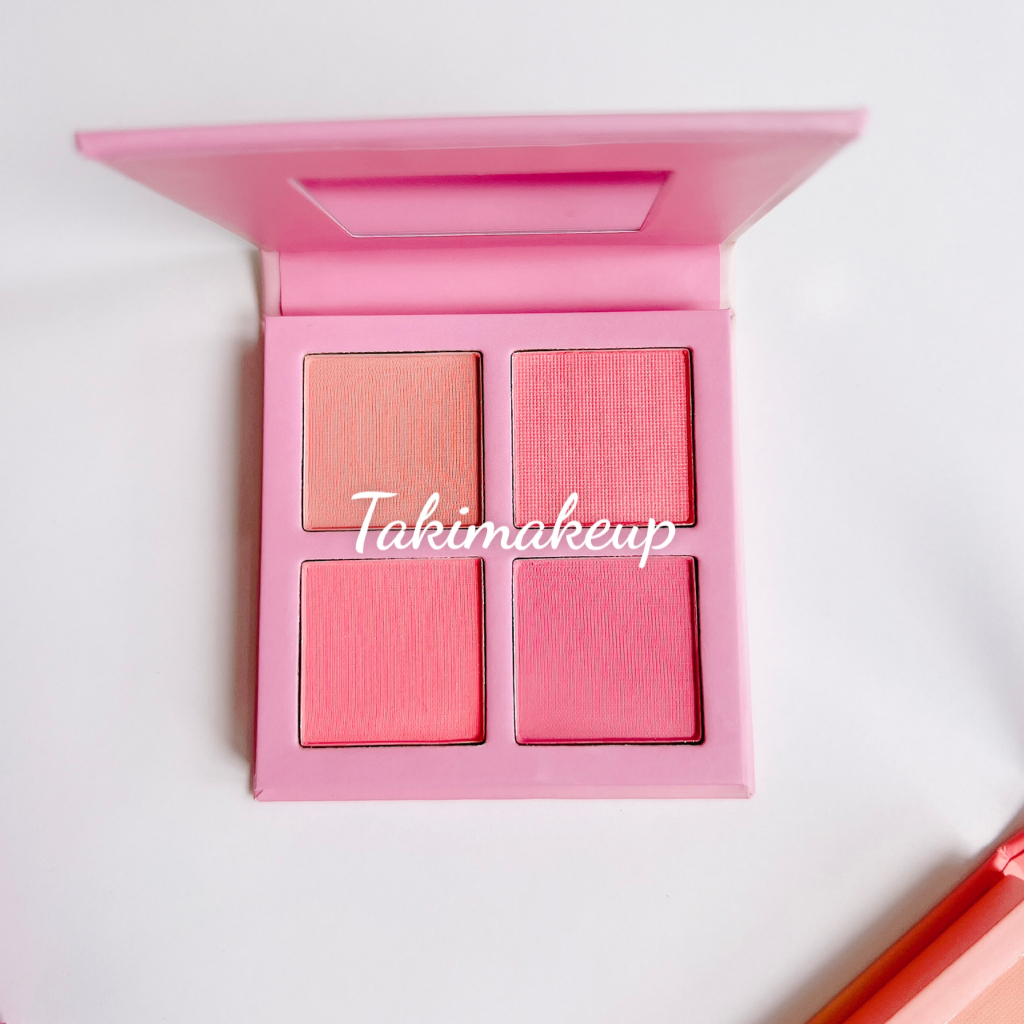 Bảng Phấn Má 4 Ô Revolution Blush Palette Makeup Obsession