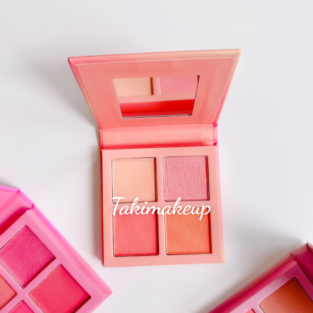 Bảng Phấn Má 4 Ô Revolution Blush Palette Makeup Obsession
