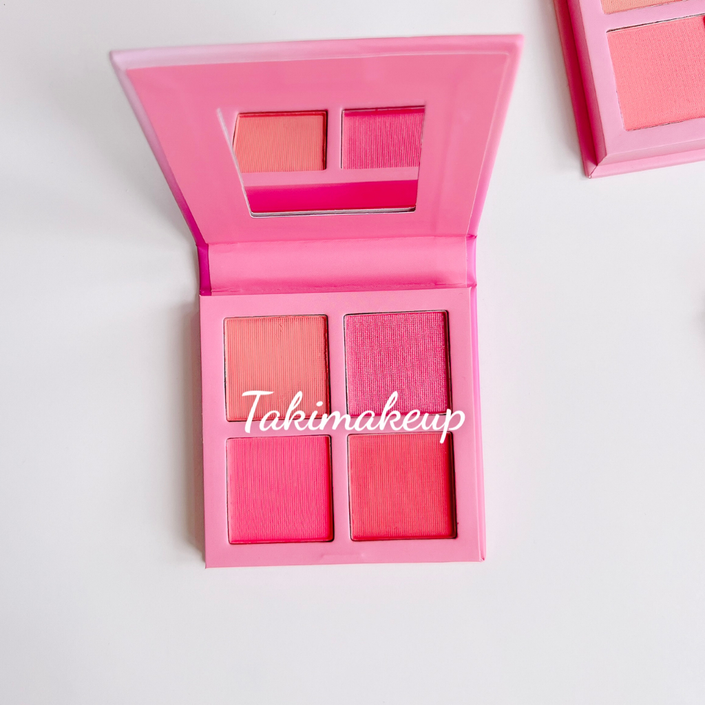 Bảng Phấn Má 4 Ô Revolution Blush Palette Makeup Obsession