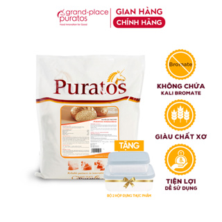 Bột Trộn Bánh Mì Dinh Dưỡng Puravita Wholemeal Puratos Grand-Place VN-5 Kg