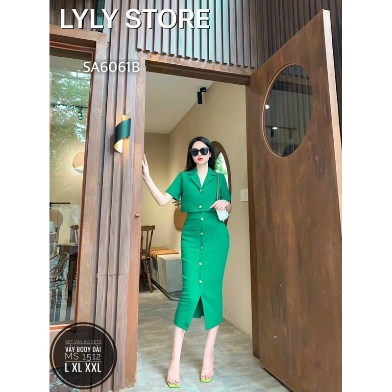 Set chân váy body - Big size Nhã Thanh 50-95kg