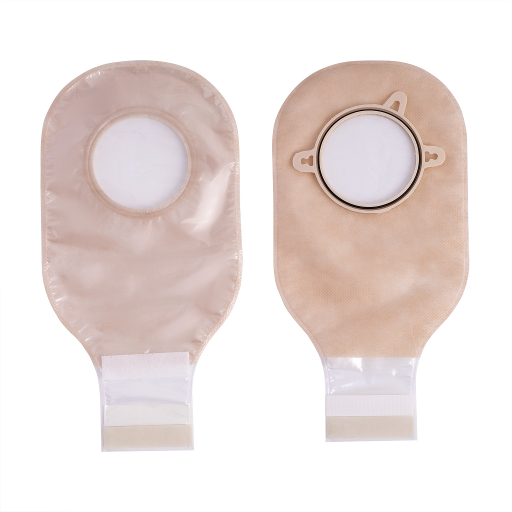 Túi hậu môn nhân tạo 2 mảnh khóa dán cuộn