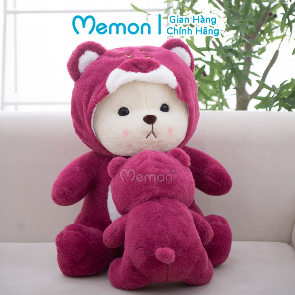 Gấu Bông Lena Cosplay Lotso Đáng Yêu Cho Bé Cao Cấp Memon