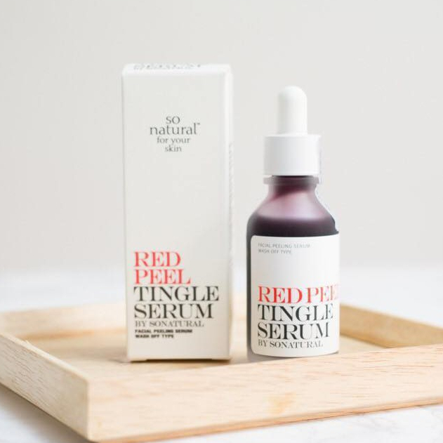 Tinh Chất Tẩy Da Chết Hóa Học So' Natural Red Peel Tingle Serum