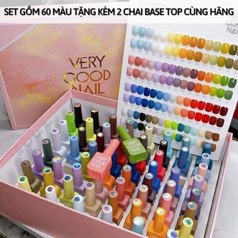{SIÊU TỐC 30PHÚT}Set sơn Very good 60m tặng máy hơ, máy mài, combo