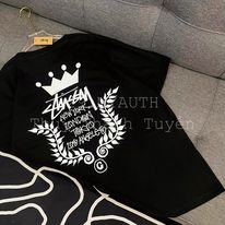ÁO THUN STUSSY  CROWN BLACK