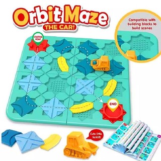 Đồ chơi con đường tư duy board game puzzle 4 cấp độ 118 cách chơi
