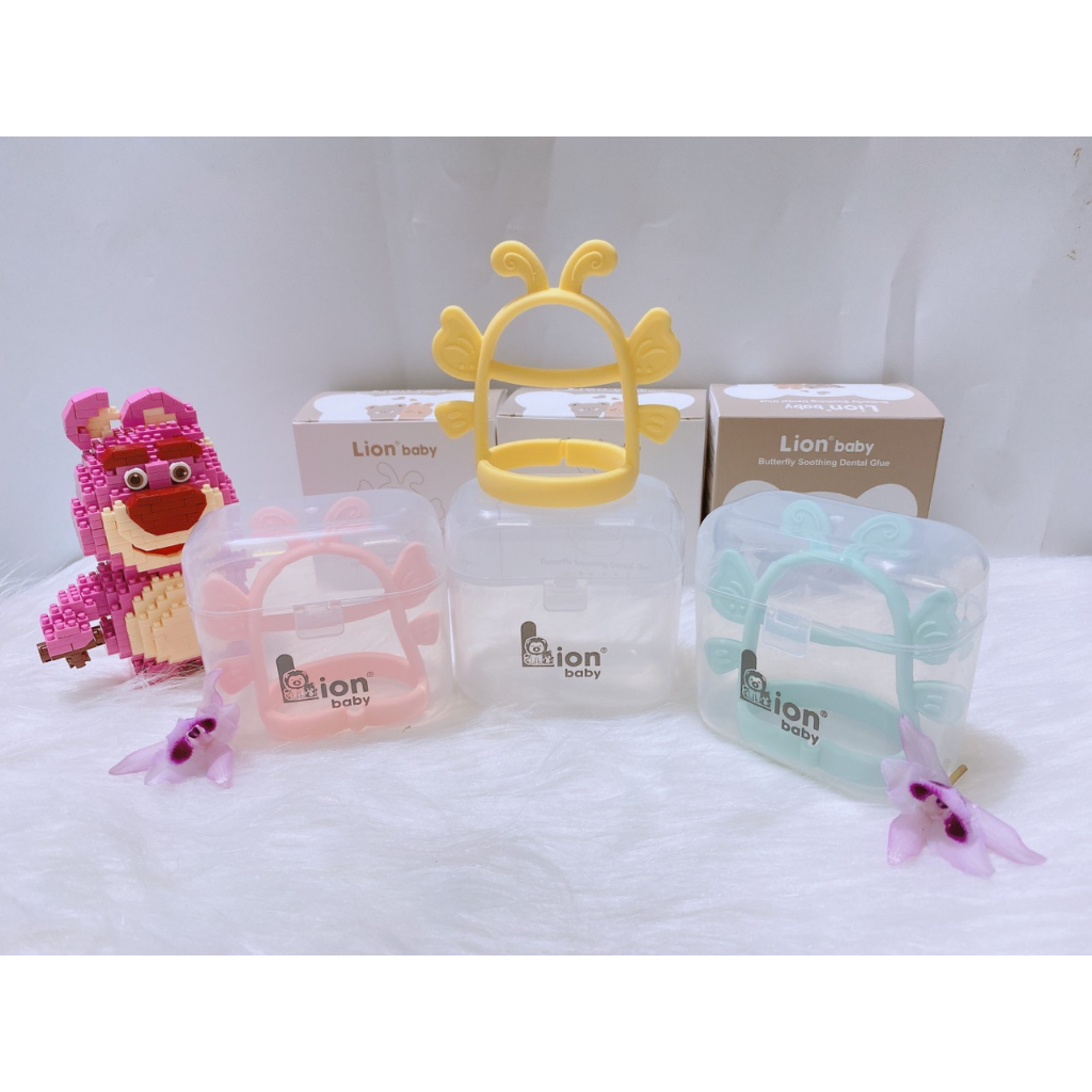 Gặm nướu silicon Lion baby siêu mềm, bảo vệ nướu cho bé