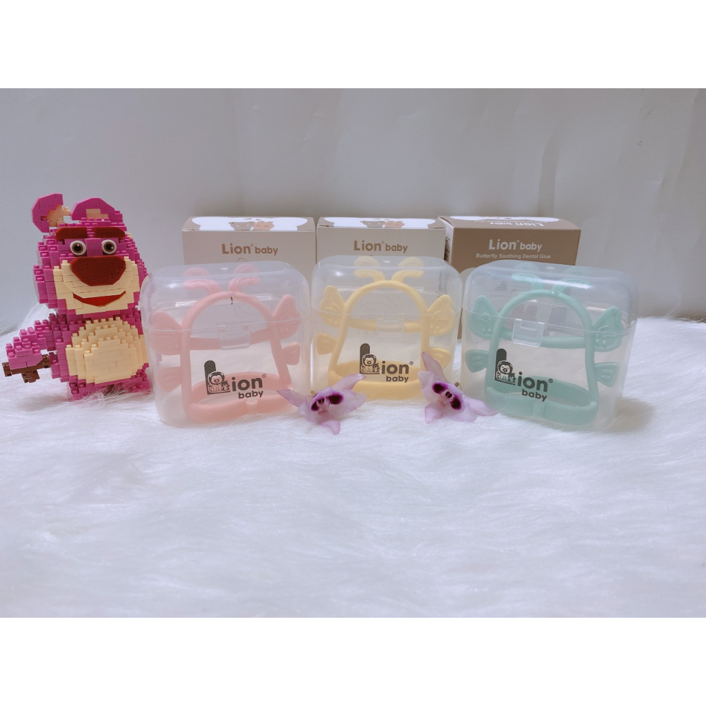 Gặm nướu silicon Lion baby siêu mềm, bảo vệ nướu cho bé