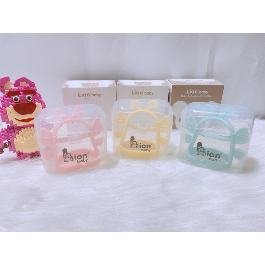 Gặm nướu silicon Lion baby siêu mềm, bảo vệ nướu cho bé