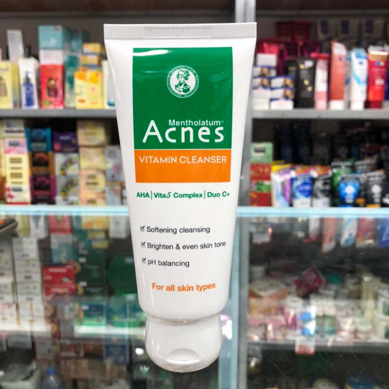 Sữa Rửa Mặt Vitamin Acnes Sáng Da Mờ Sẹo, sạch nhờn 100g