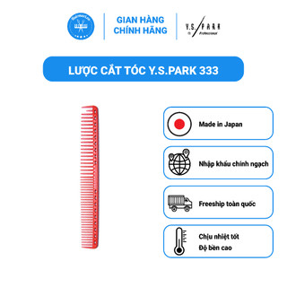Lược cắt tỉa tóc chịu nhiệt Nhật Bản YS PARK cho tóc dài tự nhiên YS-333 hàng chính hãng - Hair Mart