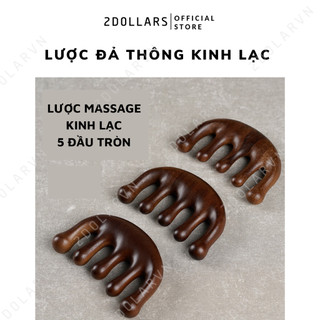 Lược gỗ nghiến thơm đả thông kinh lạc massage da đầu