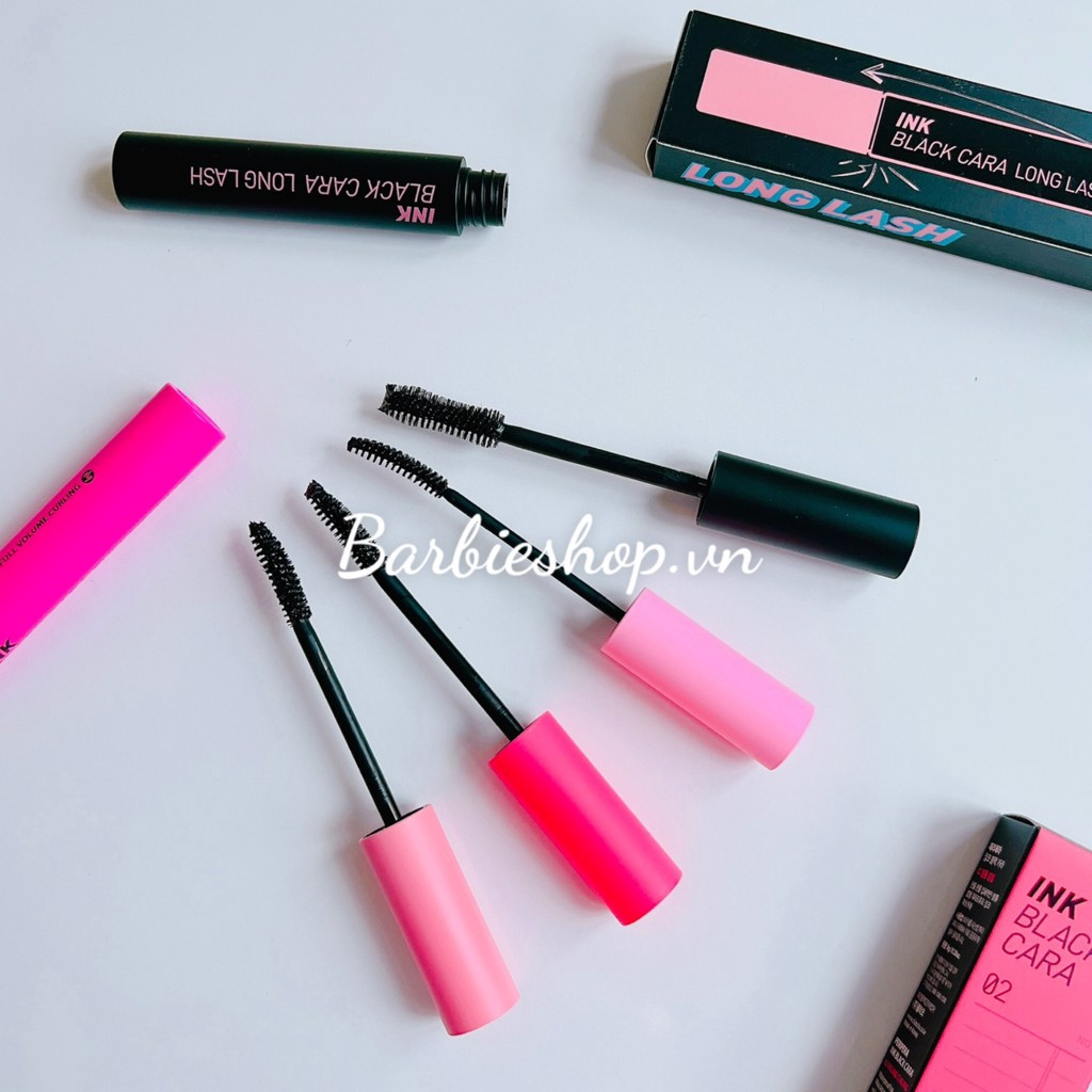 Chuốt Mi Mascara Làm Cong Dày Và Dài Mi Peripera Ink Black Cara 8g Đủ Màu